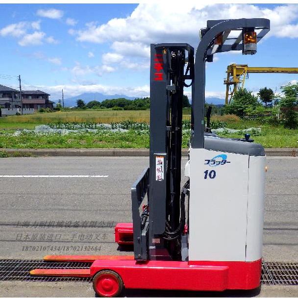 日本原裝進口 二手電動叉車力至優(yōu)1噸 前移式電動搬運車
