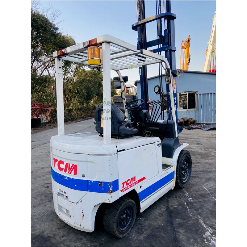 新到TCM二手電動(dòng)叉車 3噸平衡重式電瓶叉車價(jià)格優(yōu)惠